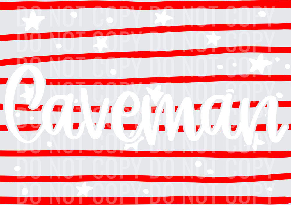 CavemanRedWhite