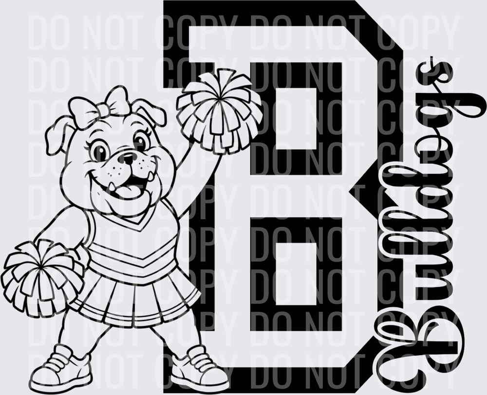PGB Besties Cheer - BULLDOGS