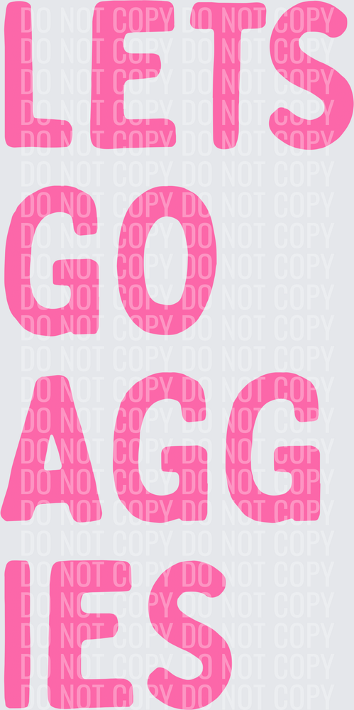 Lets go Aggies