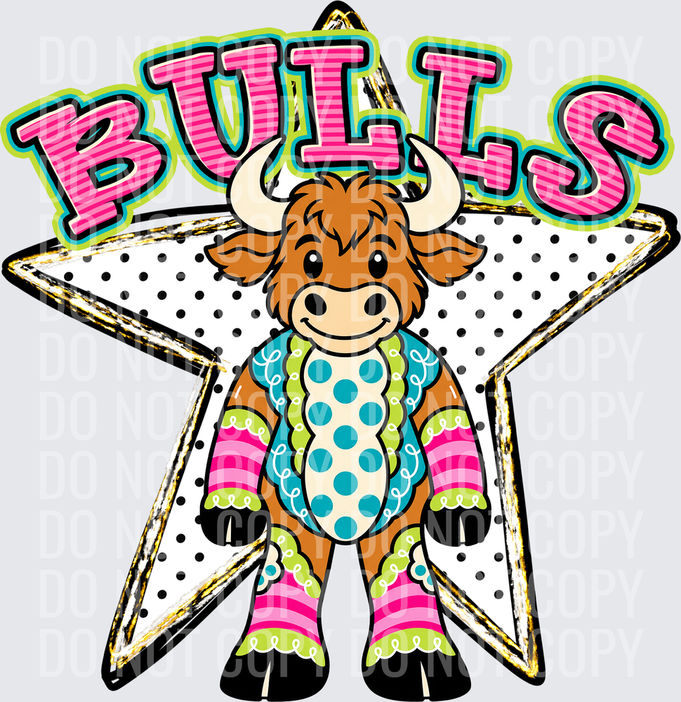 KayndiDesigns 10.26 Pattern Parade Star Bulls