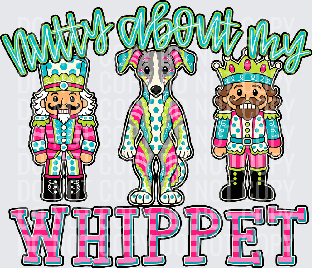 KayndiDesigns 10.26 Nutty About My Whippets