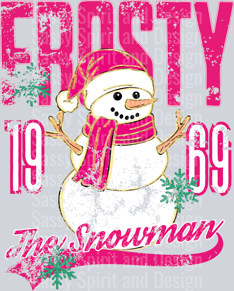 DISTRESSED vintage frosty