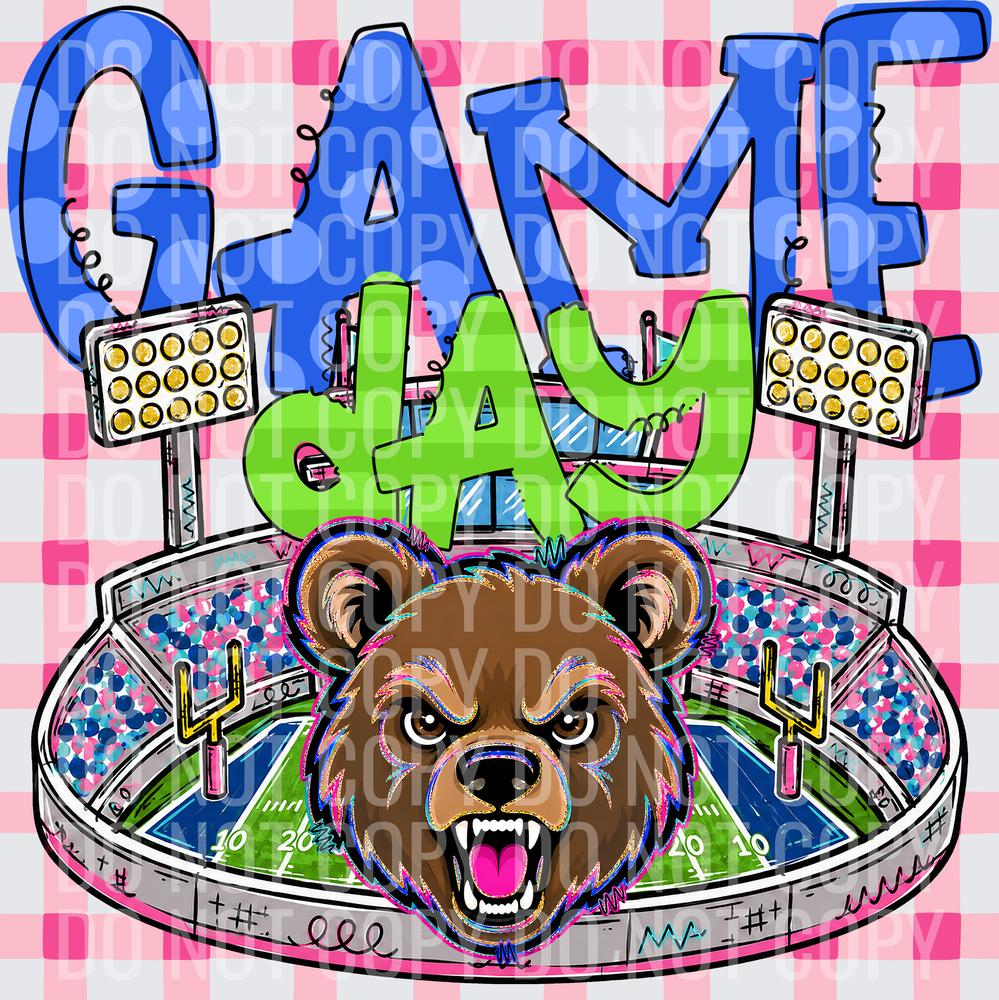 KayndiDesigns 08.26 Game Day Stadium Bruins