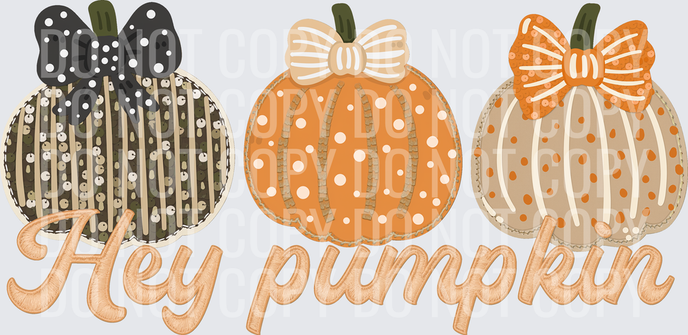 hey pumpkin three pumpkins hwds