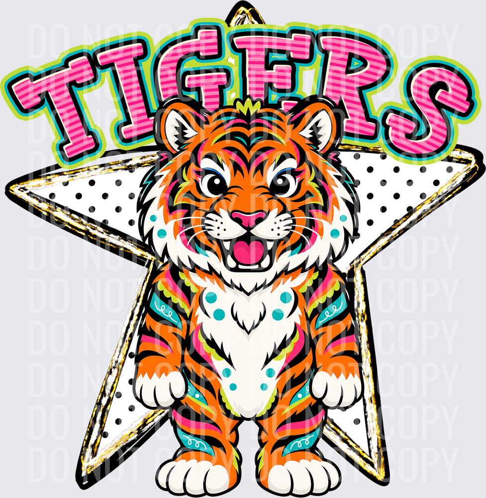 KayndiDesigns 10.26 Pattern Parade Star Tigers