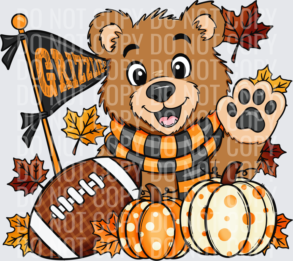 Fall_Mascot grizzlies