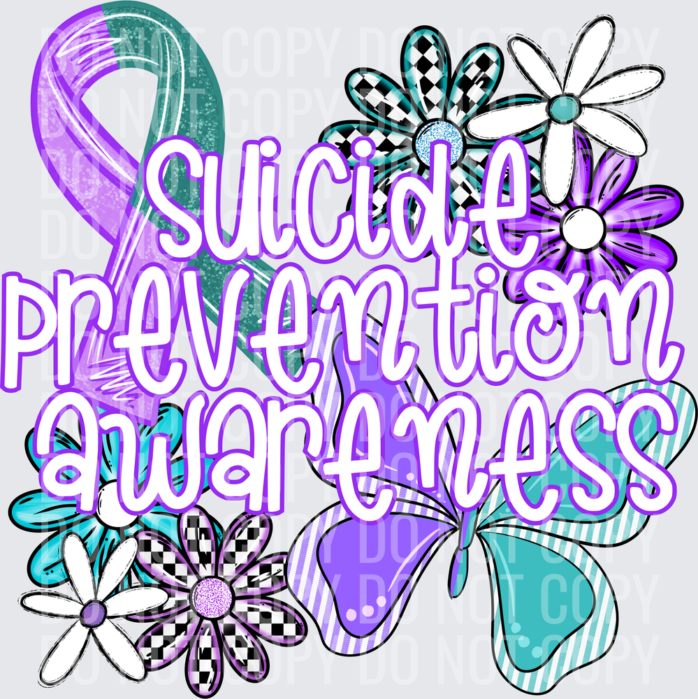 SUICIDE PREVENTION BUTTERERFLY