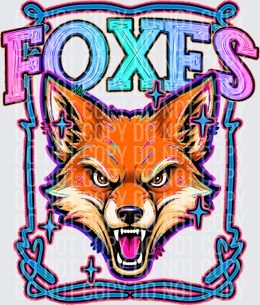 KayndiDesigns 08.26 Retro Pop Foxes