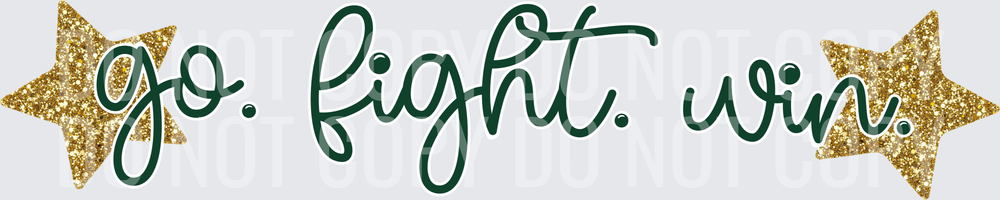 Go Fight Win Green Gold