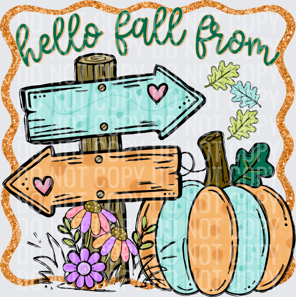 HELLO FALL FROM