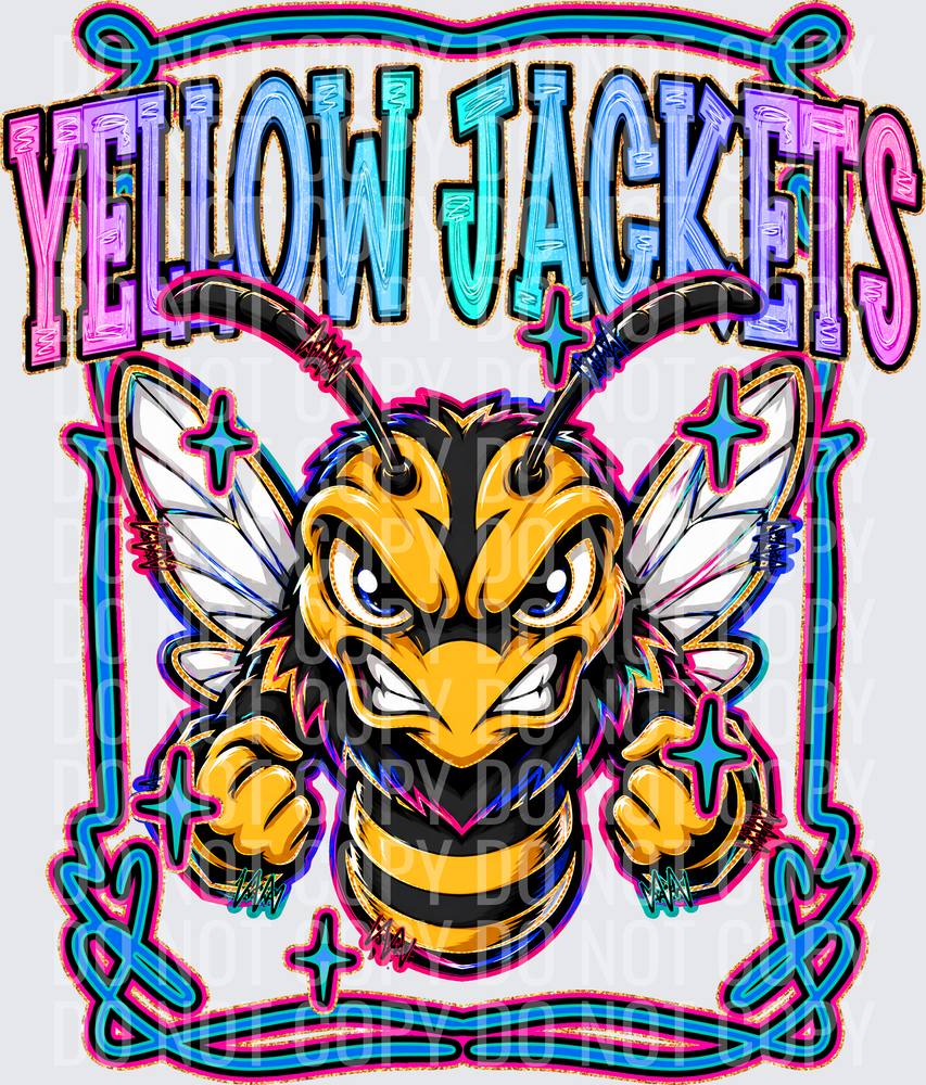 KayndiDesigns 08.26 Retro Pop Yellow Jackets