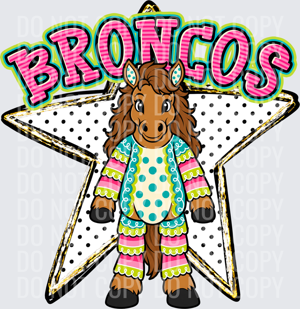 KayndiDesigns 10.26 Pattern Parade Star Broncos