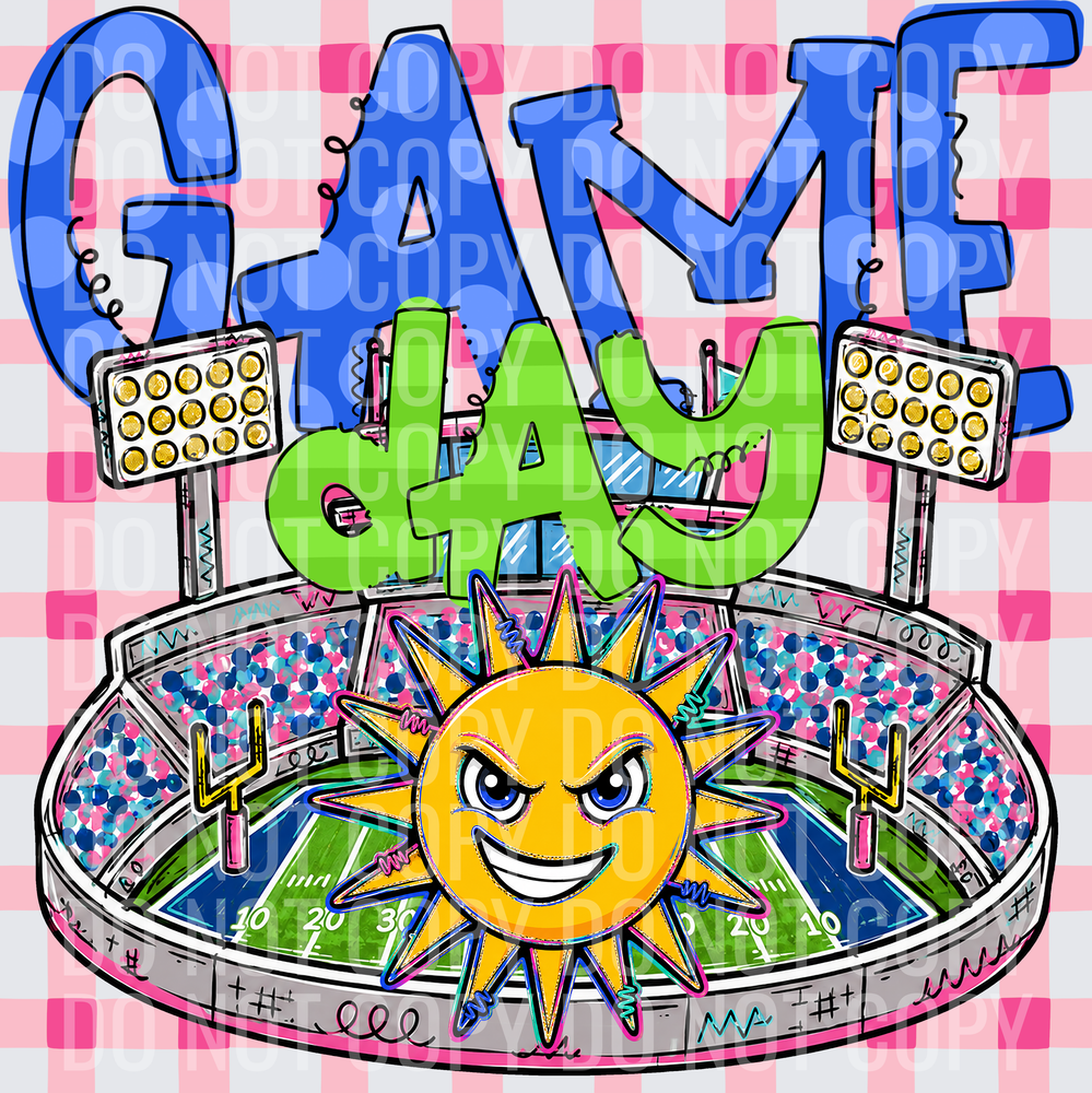 KayndiDesigns 08.26 Game Day Stadium Suns