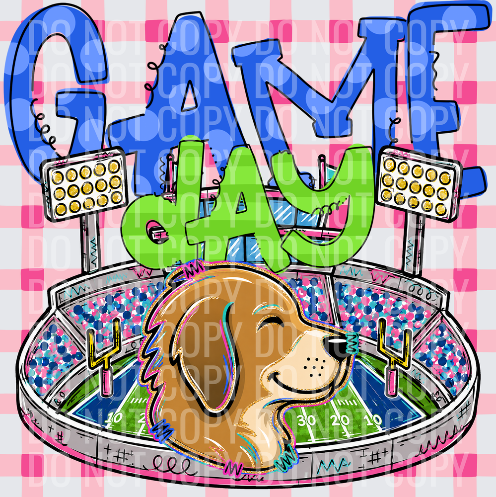KayndiDesigns 08.26 Game Day Stadium Dogs