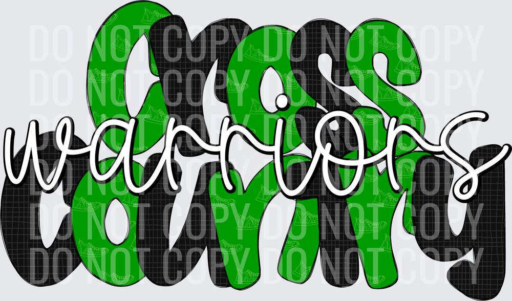 WarriorsGreenBlack-CrossCountry