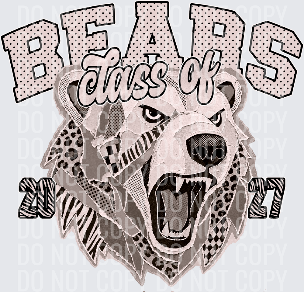 KayndiDesigns 10.26 Class of 2027 Neutral Bears 2
