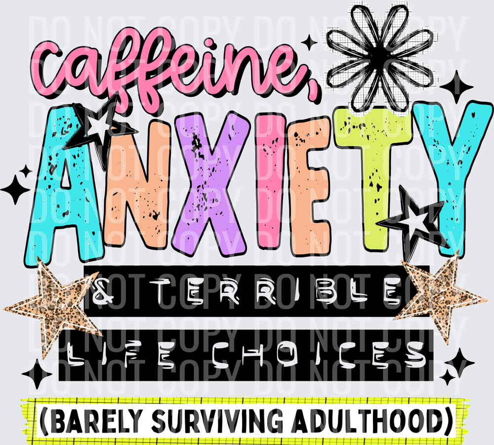 caffeine anxiety black
