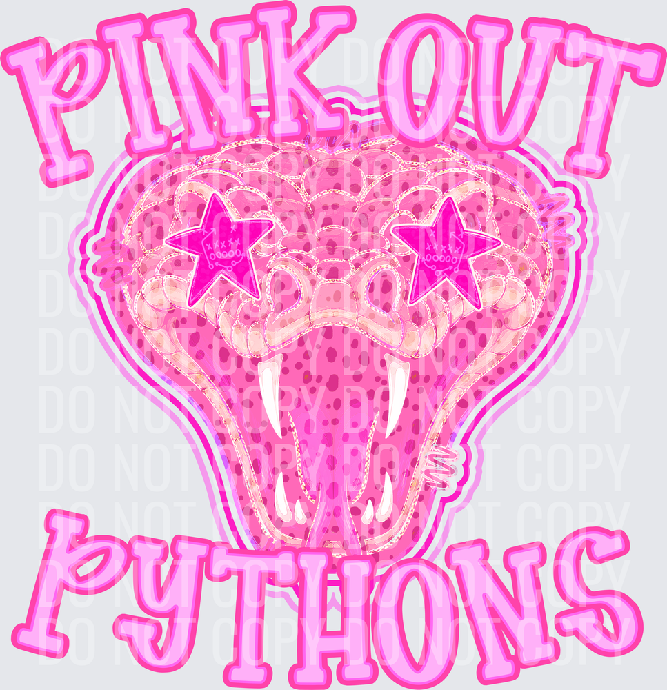KayndiDesigns 09.26 Pink Out Pythons