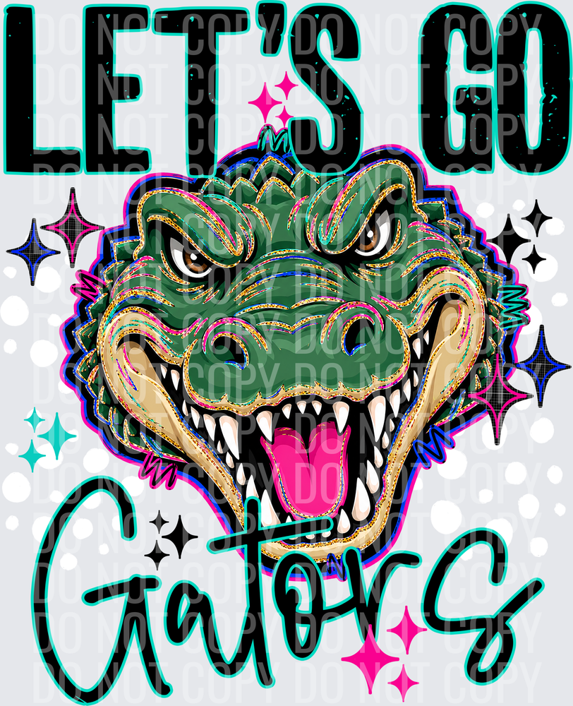 LETS GO MASCOTS GATORS