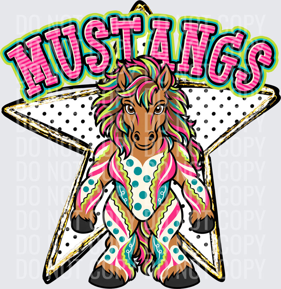 KayndiDesigns 10.26 Pattern Parade Star Mustangs 2