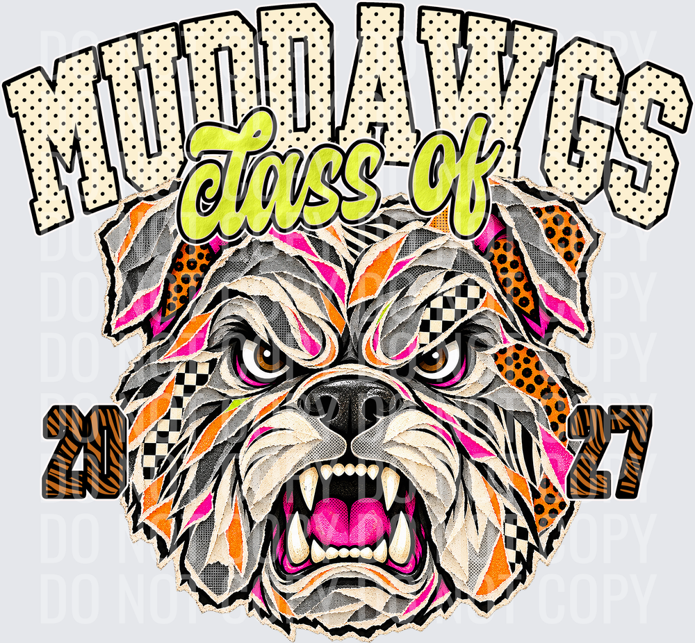 KayndiDesigns 10.26 Class of 2027 Bright Muddawgs