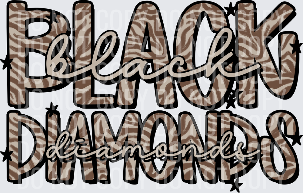 black diamonds