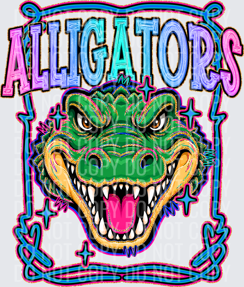 KayndiDesigns 08.26 Retro Pop Alligators