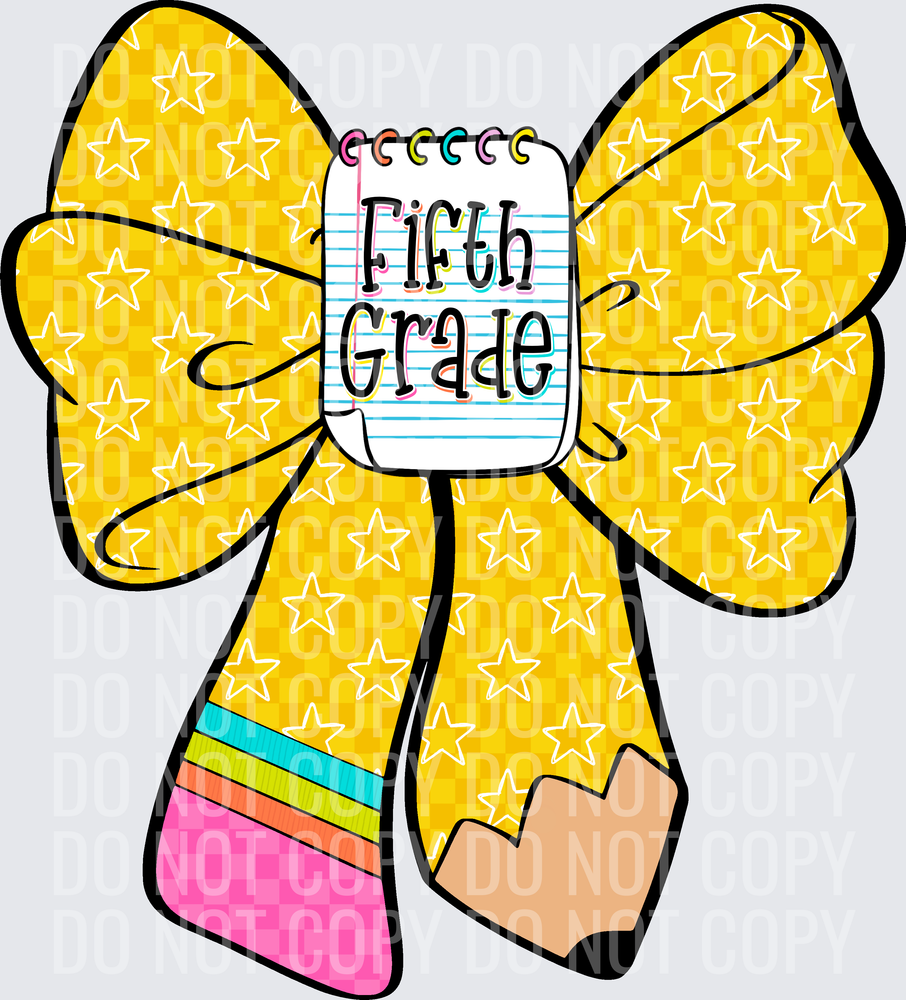 FifthGradePencilBow