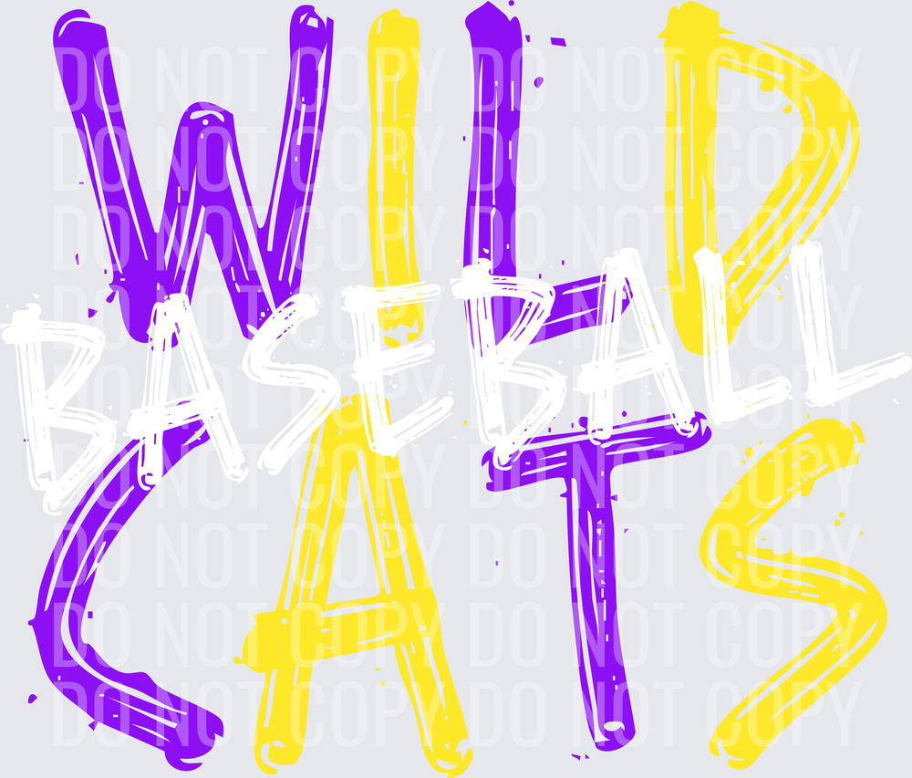 WildcatsPurpleYellow-Baseball