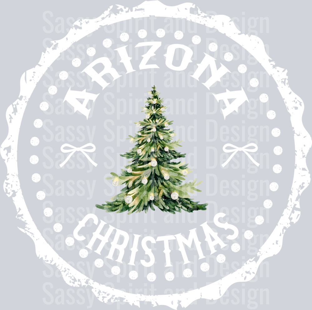 STATE CHRISTMAS STAMP Arizona