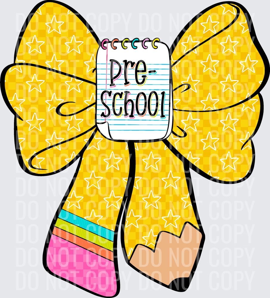 PreSchoolPencilBow