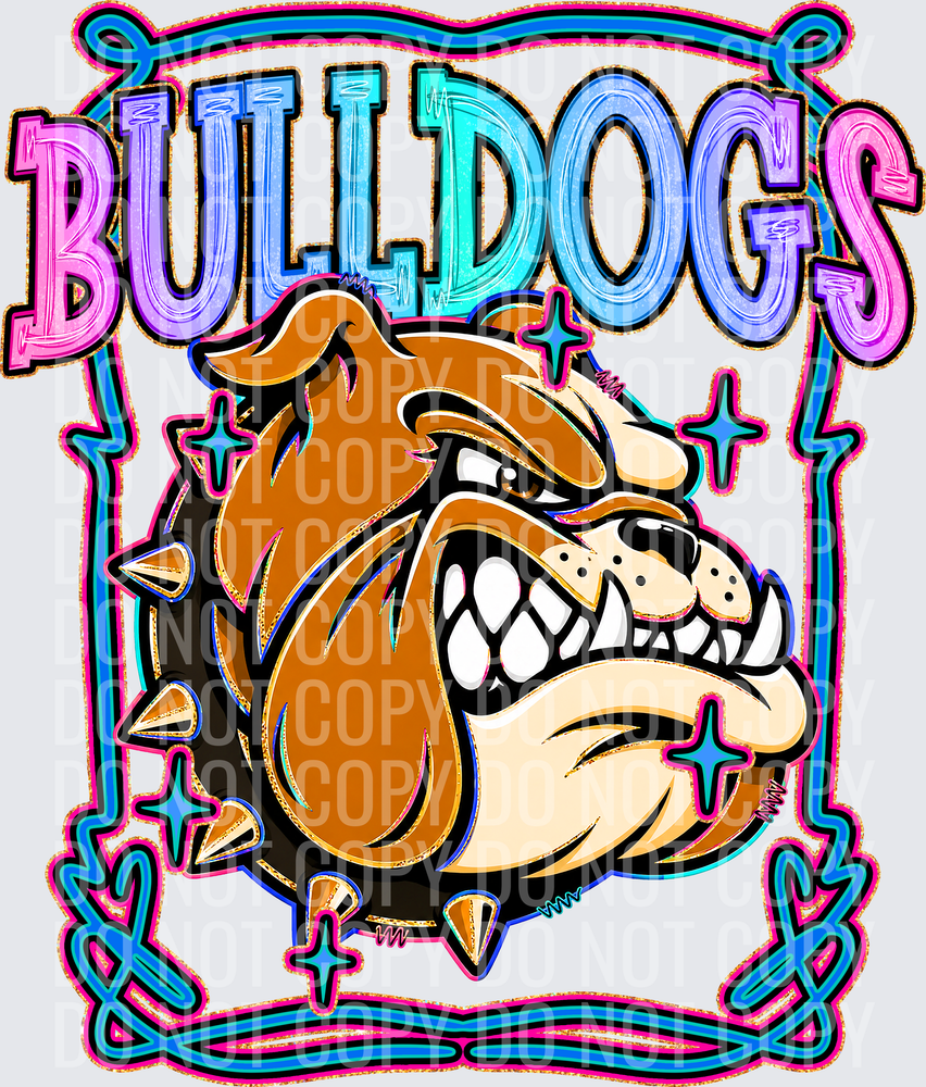 KayndiDesigns 08.26 Retro Pop Bulldogs