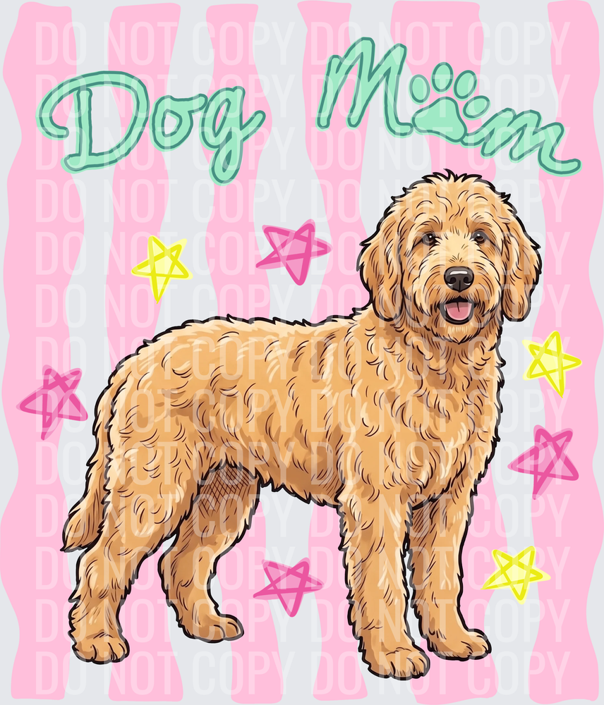 Golden Doodle Dog Mom