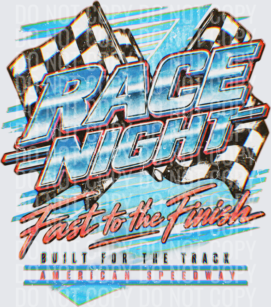 Race Night light grunge