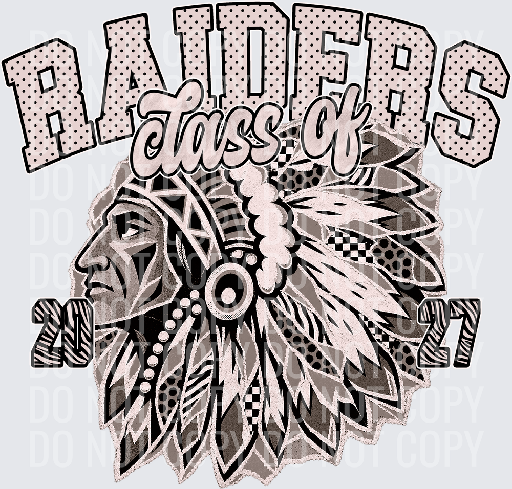 KayndiDesigns 10.26 Class of 2027 Neutral Raiders 10