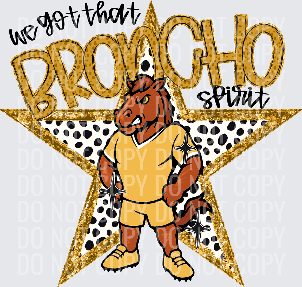 KayndiDesigns 09.26 We Got That Spirit Broncho Gold