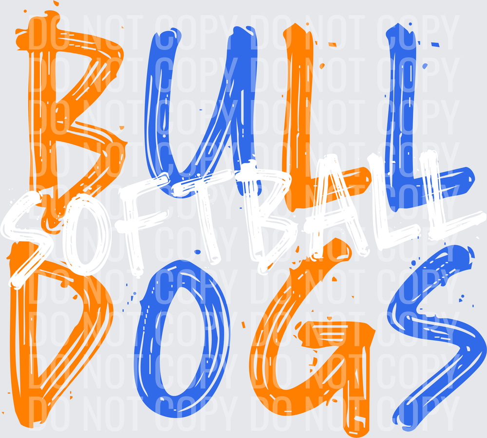 BulldogsSoftballOrangeRoyal