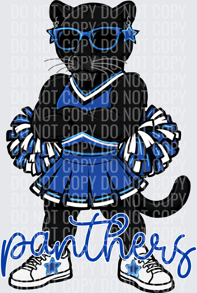 Panthers Cheer Blue