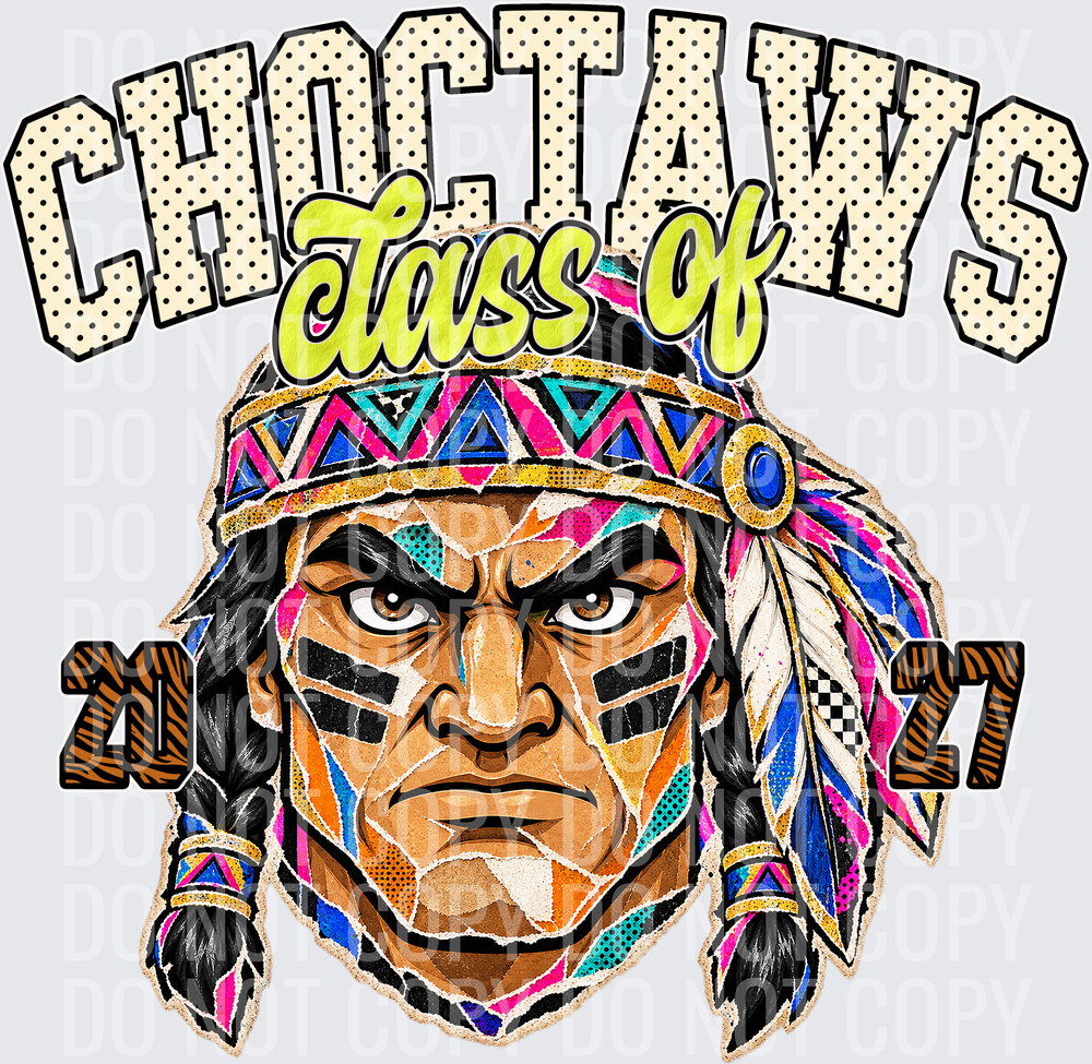 KayndiDesigns 10.26 Class of 2027 Bright Choctaws 10