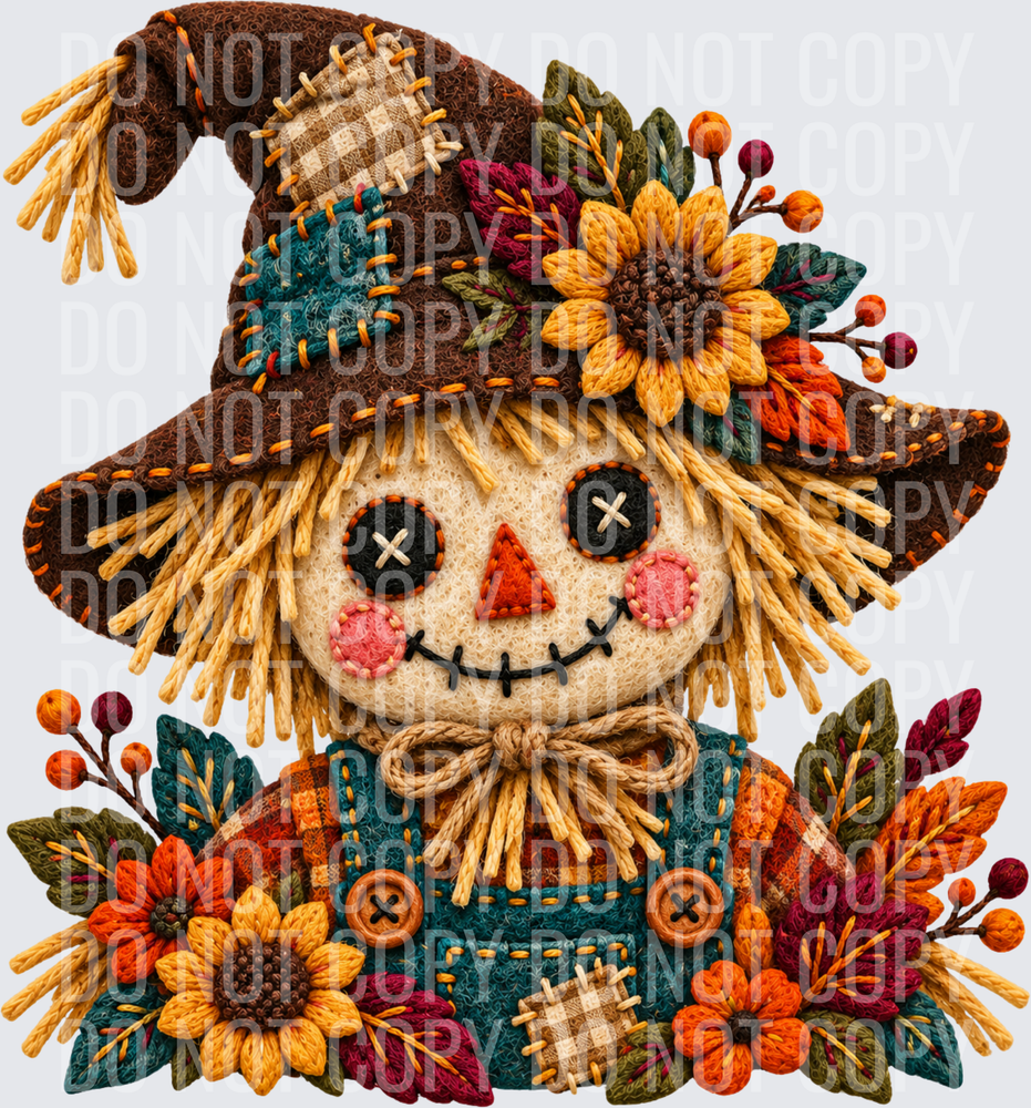 felt scarecrow