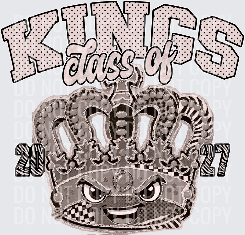 KayndiDesigns 10.26 Class of 2027 Neutral Kings