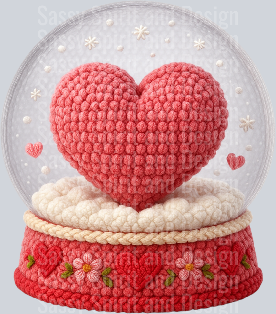HEART SNOW GLOBE
