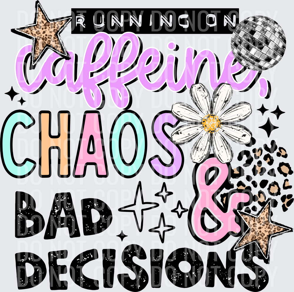 Running On Caffeine Black