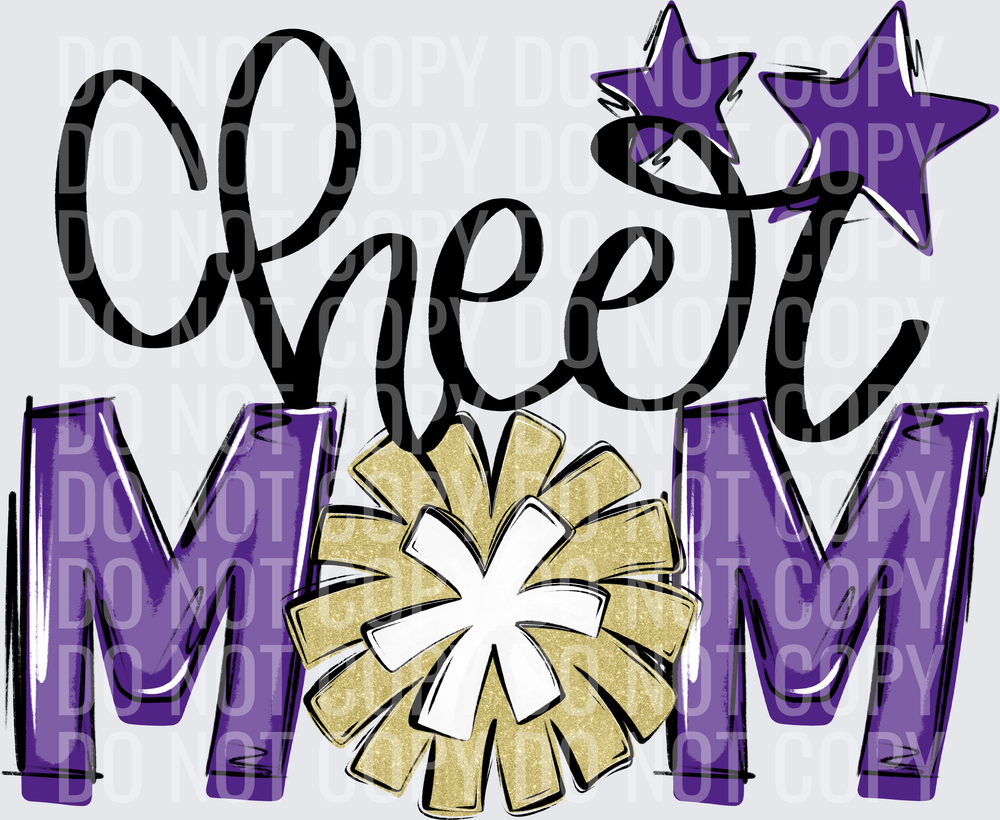 purple cheer