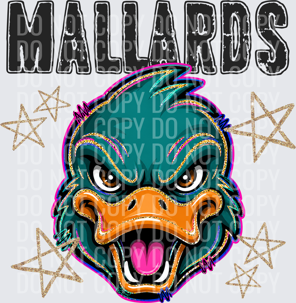 KayndiDesigns 08.26 Grunge Varsity Mallards