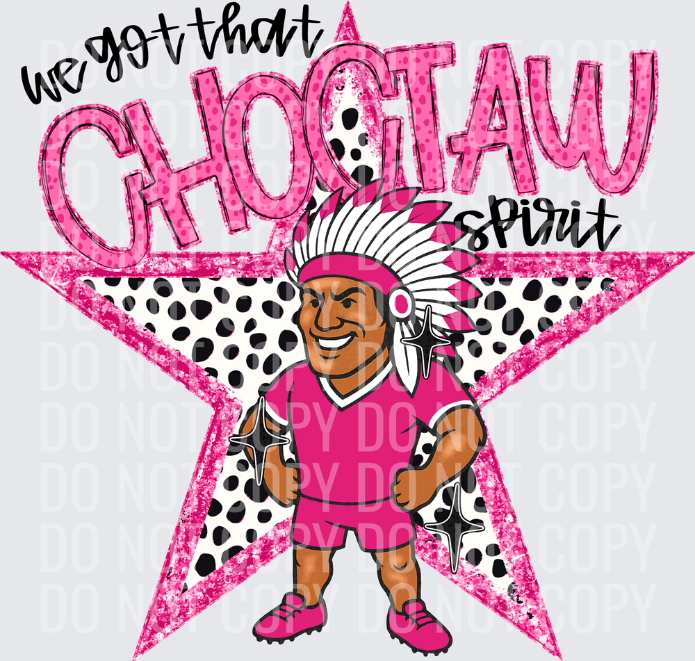 KayndiDesigns 09.26 We Got That Spirit Choctaw Pink
