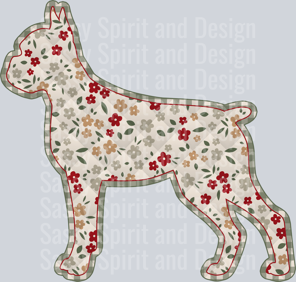 Boxer Clipped Ears Docked Tail