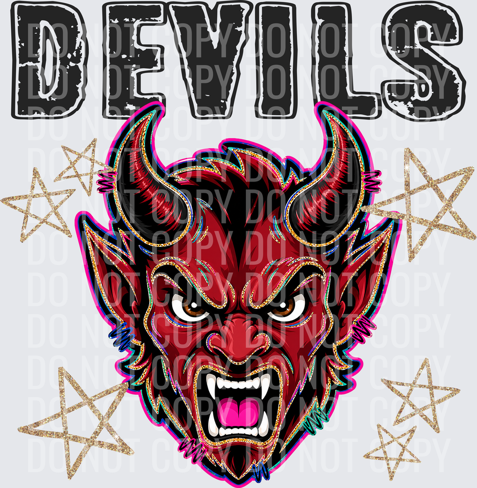 KayndiDesigns 08.26 Grunge Varsity Devils