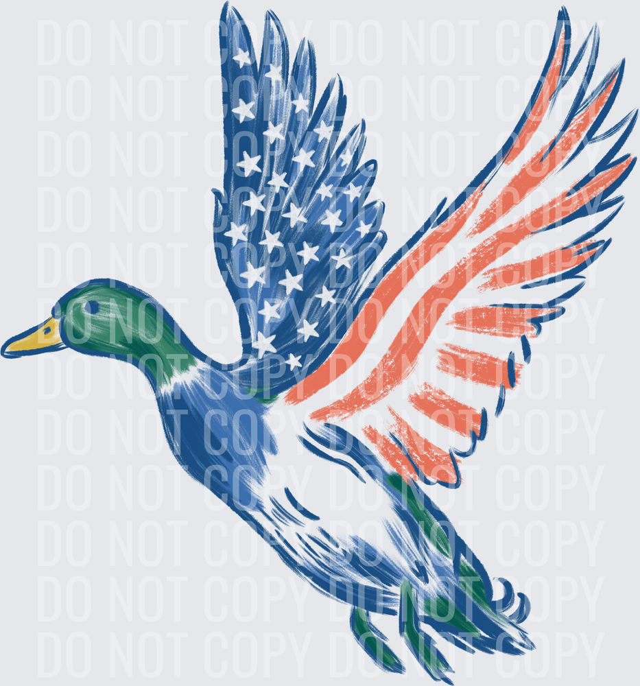 Patriotic Duck