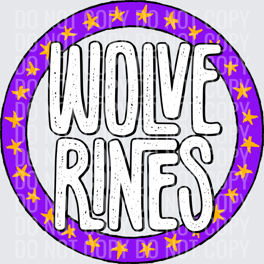 WolverinesStarCirclePurpleGold